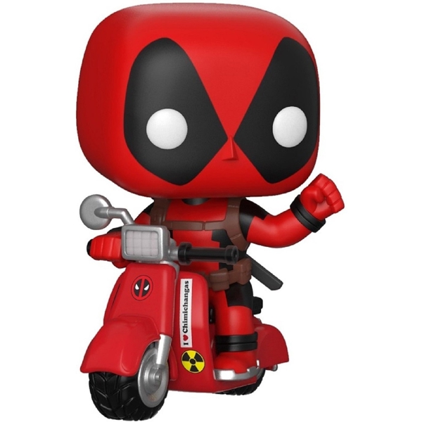 სათამაშო საკოლექციო ფიგურა Funko POP FUN1305 Rides Deadpool Deadpool & Scooter 30969