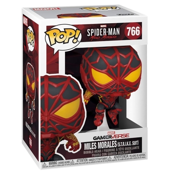 სათამაშო საკოლექციო ფიგურა Funko POP FUN2549948 Bobble Marvel Games Miles Morales Suit 50151