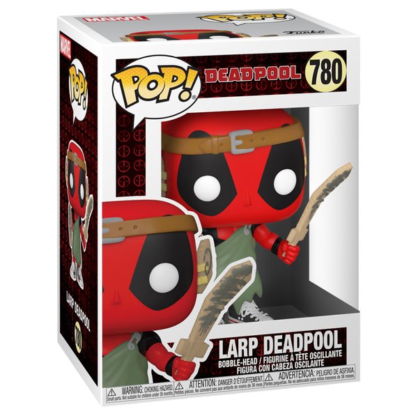 სათამაშო საკოლექციო ფიგურა Funko POP FUN2549970 Bobble Marvel Deadpool 54690