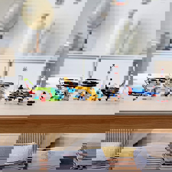 ასაწყობი თვითმფრინავი Lego 60260 City Air Race 140Pcs