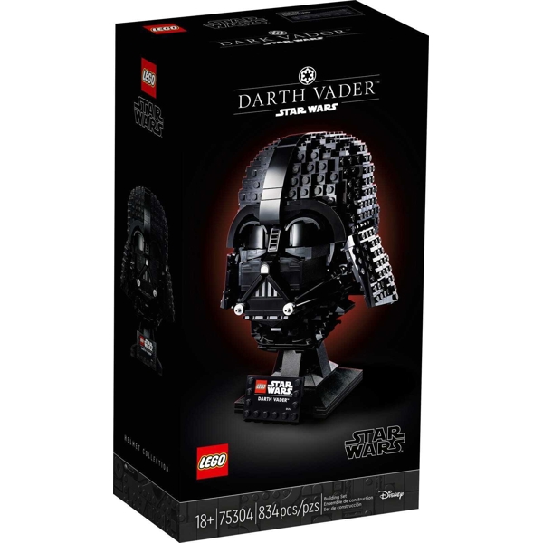 ასაწყობი კონსტრუქცია Lego 75304, Star Wars Helmet by Darth Vader