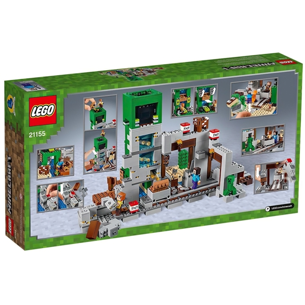 ასაწყობი კონსტრუქცია Lego 21155, Minecraft Creeper Mine