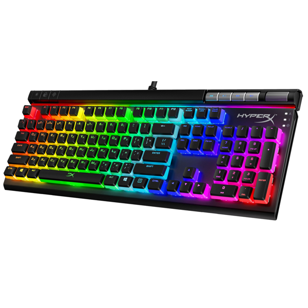 კლავიატურა Hyperx HKBE2X-1X-RU/G Wired Keyboard USB, RGB, HyperX Alloy Elite 2 