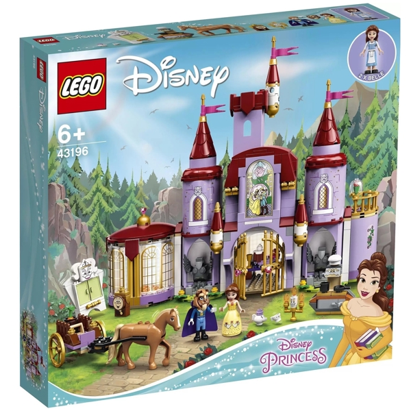 ასაწყობი კონსტრუქცია Lego 43196, Belle and the Beast's Castle