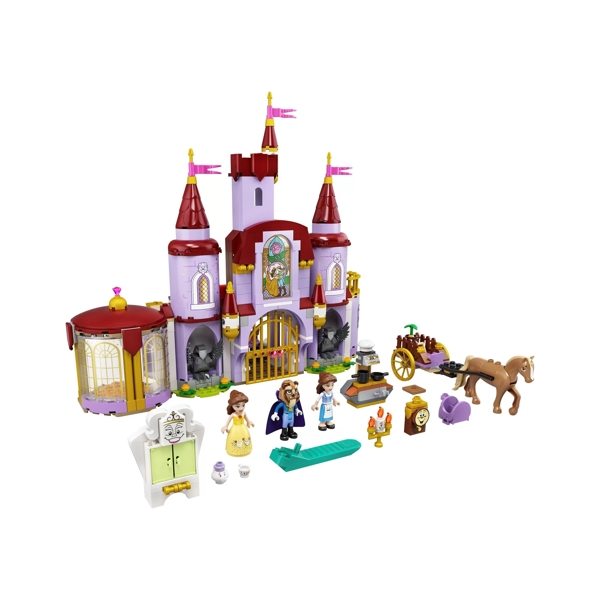 ასაწყობი კონსტრუქცია Lego 43196, Belle and the Beast's Castle