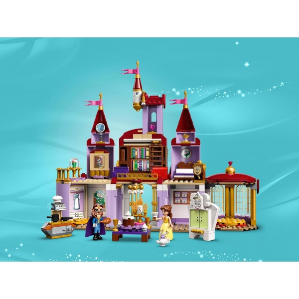 ასაწყობი კონსტრუქცია Lego 43196, Belle and the Beast's Castle