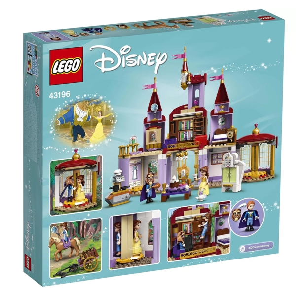 ასაწყობი კონსტრუქცია Lego 43196, Belle and the Beast's Castle