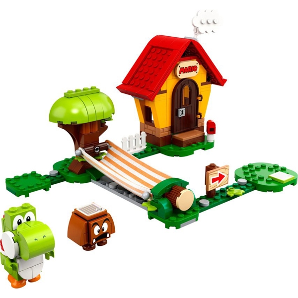 ასაწყობი კონსტრუქცია Lego 71367 Constructor Super Mario, House Of Mario And Yoshi, Additional Set, 205Pcs