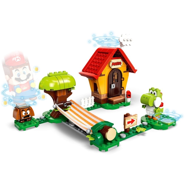 ასაწყობი კონსტრუქცია Lego 71367 Constructor Super Mario, House Of Mario And Yoshi, Additional Set, 205Pcs