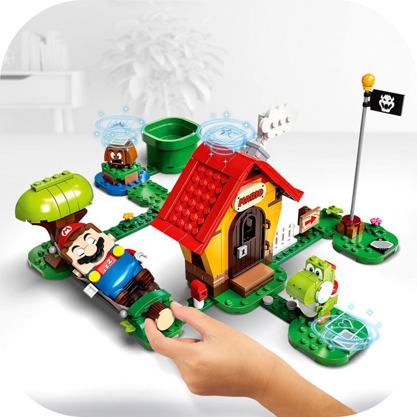 ასაწყობი კონსტრუქცია Lego 71367 Constructor Super Mario, House Of Mario And Yoshi, Additional Set, 205Pcs