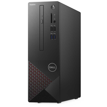 პერსონალური კომპიუტერი Dell Vostro 3681 SFF, Intel i3-10100, 4GB, 256GB SSD, UHD 630, Ubuntu, Black