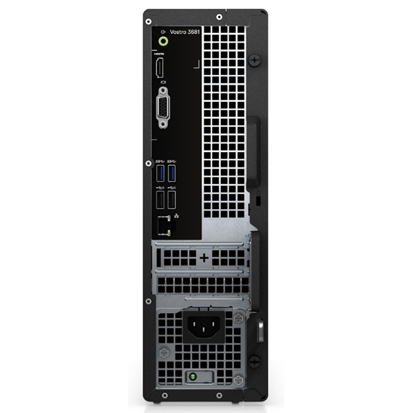 პერსონალური კომპიუტერი Dell Vostro 3681 SFF, Intel i3-10100, 4GB, 256GB SSD, UHD 630, Ubuntu, Black