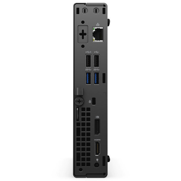 პერსონალური კომპიუტერი Dell OptiPlex 3080 MFF, Core i3-10105T, 4GB, 128GB SSD Wi-Fi, Ubuntu, Black