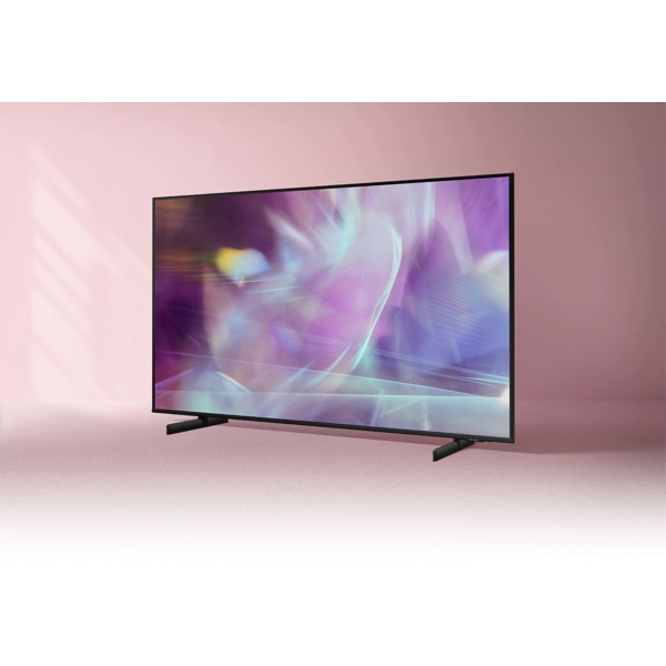 ტელევიზორი Samsung QE65Q60ABUXRU, 65", 4K UHD, Smart, QLED, Wi-Fi, Bluetooth, HDMI, USB, Black