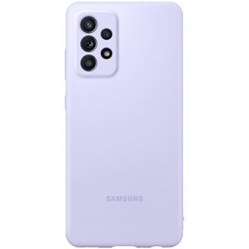 მობილურის ქიეისი Samsung Galaxy A52 Silicone Cover Violet