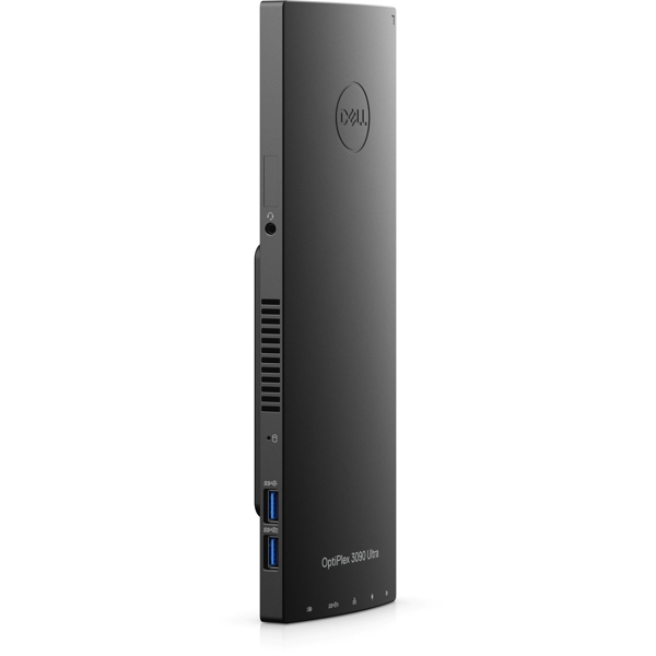 პერსონალური კომპიუტერი Dell OptiPlex 3090 Ultra PC, Core i3-1115G4E, 4GB, 128GB SSD+1TB HDD, Wi-Fi, Ubuntu, Black