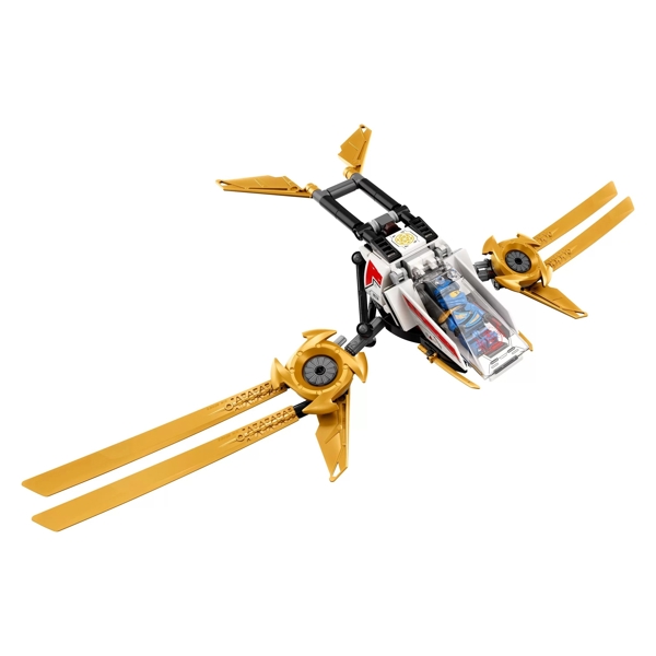 ასაწყობი ხომალდი Lego 71739, Ninjago Supersonic aircraft