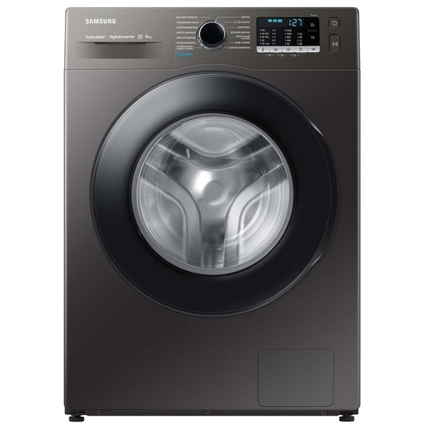 სარეცხი მანქანა Samsung WW80AAS21AX 8kg, A, 1200Rpm, Gray