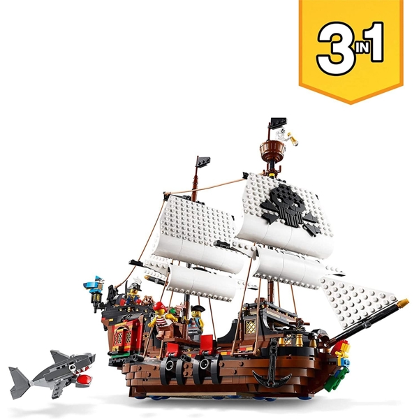 ასაწყობი გემი Lego 31109, Creator Pirate Ship