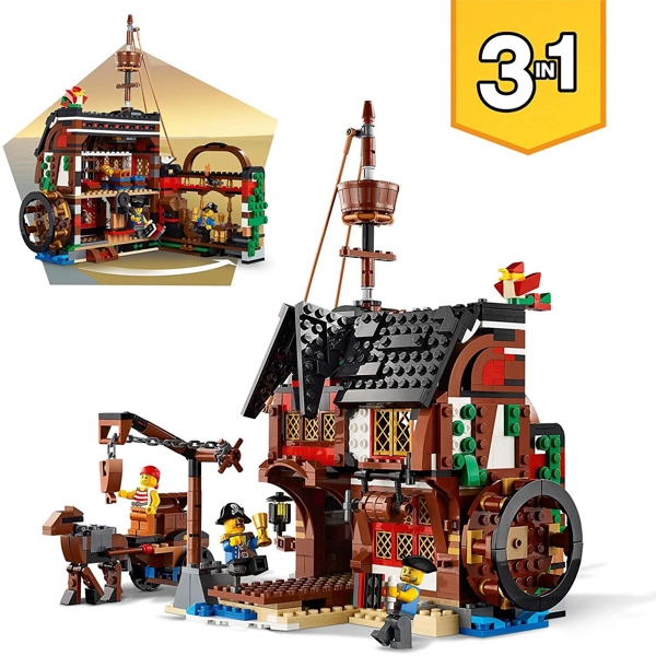 ასაწყობი გემი Lego 31109, Creator Pirate Ship