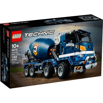 ასაწყობი ბეტონის მანქანა Lego 42112, Technik Concrete Mixer Truck