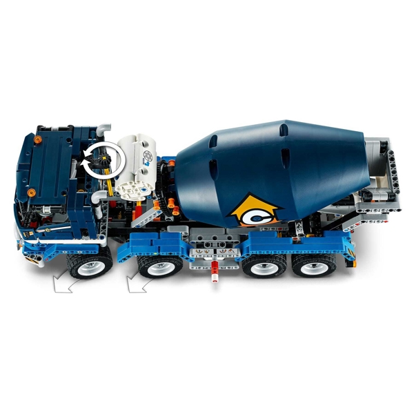 ასაწყობი ბეტონის მანქანა Lego 42112, Technik Concrete Mixer Truck