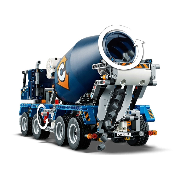 ასაწყობი ბეტონის მანქანა Lego 42112, Technik Concrete Mixer Truck