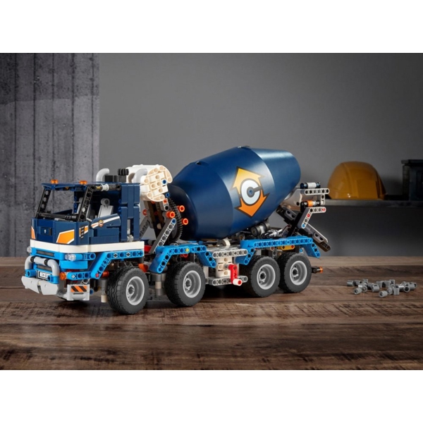 ასაწყობი ბეტონის მანქანა Lego 42112, Technik Concrete Mixer Truck