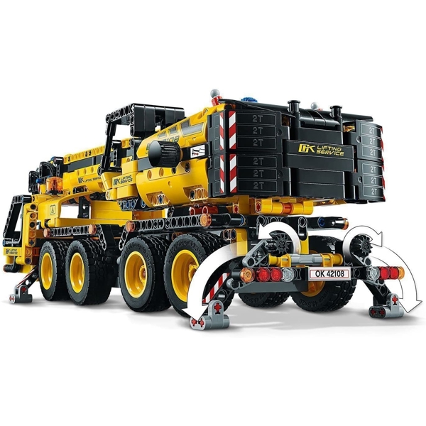 ასაწყობი ამწე მანქანა Lego 42108, Technic Mobile Crane