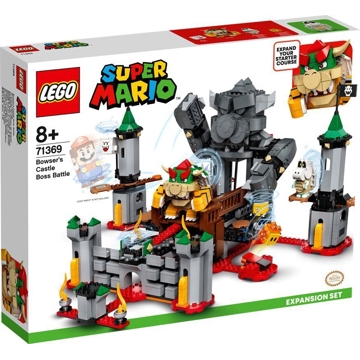 ასაწყობი კონსტრუქცია Lego 71369, Super Mario Bowser's Castle Boss Battle Expansion Set