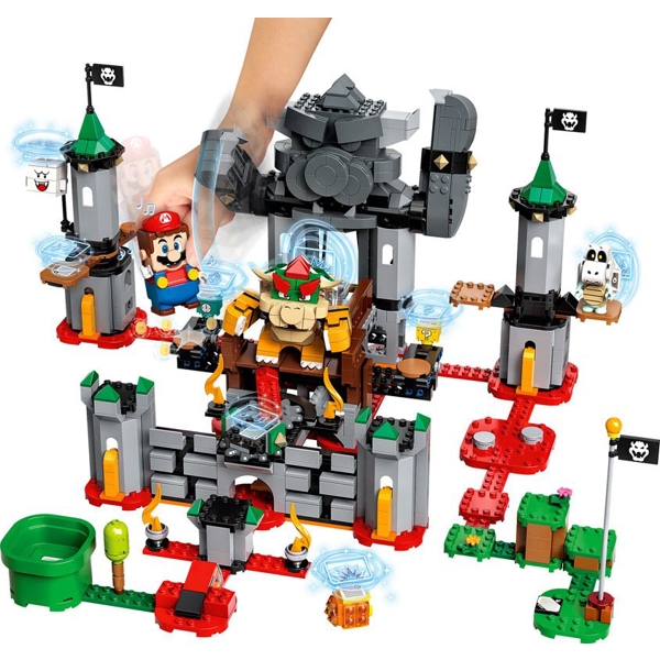 ასაწყობი კონსტრუქცია Lego 71369, Super Mario Bowser's Castle Boss Battle Expansion Set