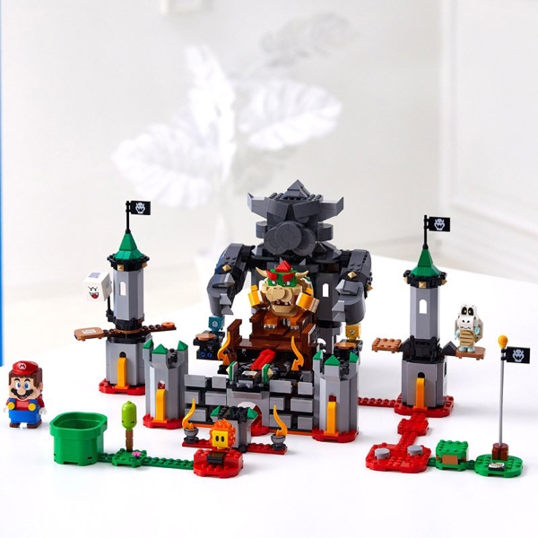 ასაწყობი კონსტრუქცია Lego 71369, Super Mario Bowser's Castle Boss Battle Expansion Set