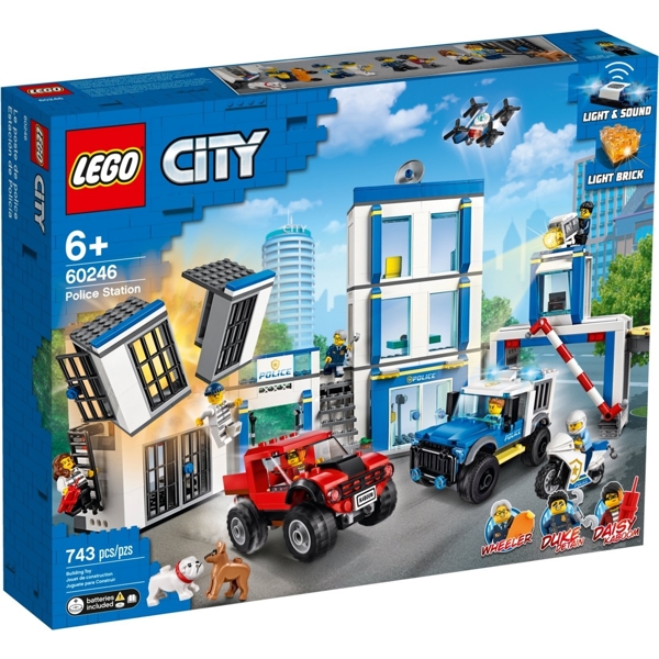 ასაწყობი კონსტრუქცია Lego 60246, City Police Station