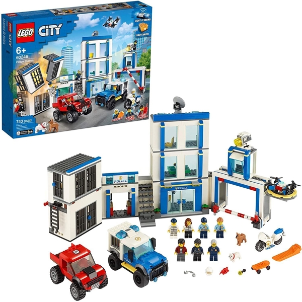 ასაწყობი კონსტრუქცია Lego 60246, City Police Station