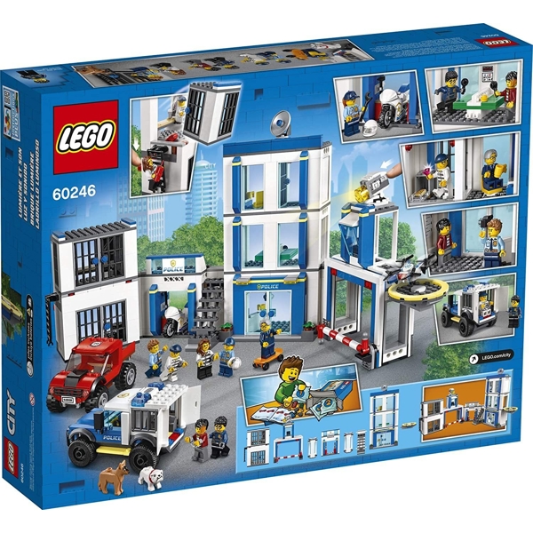 ასაწყობი კონსტრუქცია Lego 60246, City Police Station