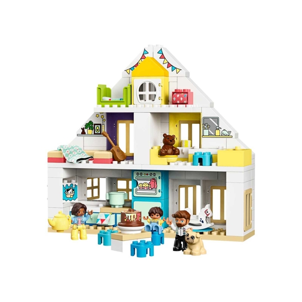 ასაწყობი კონსტრუქცია Lego 10929, Duplo Modular Playhouse