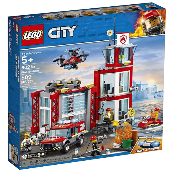 ასაწყობი კონსტრუქცია Lego 60215-, City Fire Station