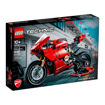 ასაწყობი მოტოციკლი Lego 42107,Technic Ducati Panigale V4 R