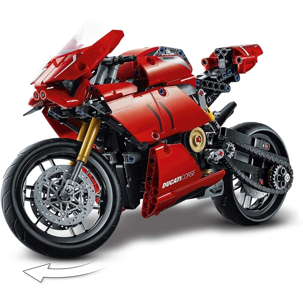 ასაწყობი მოტოციკლი Lego 42107,Technic Ducati Panigale V4 R