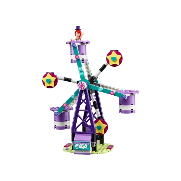 ასაწყობი კონსტრუქცია Lego 41689, Magical Ferris Wheel and Slide