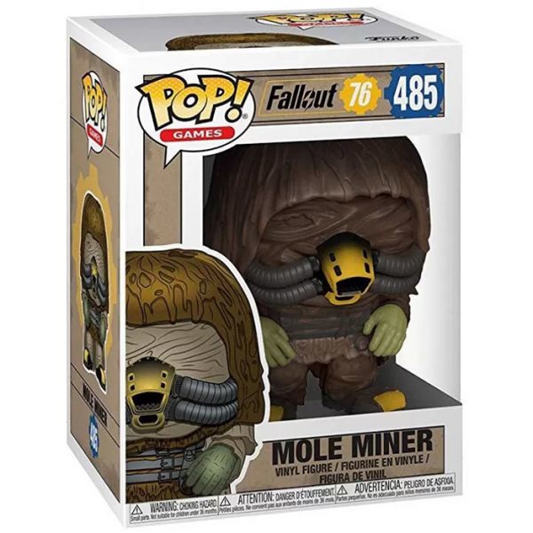 სათამაშო საკოლექციო ფიგურა Funko POP FUN2074 Vinyl Games Fallout 76 Mole Miner 39040