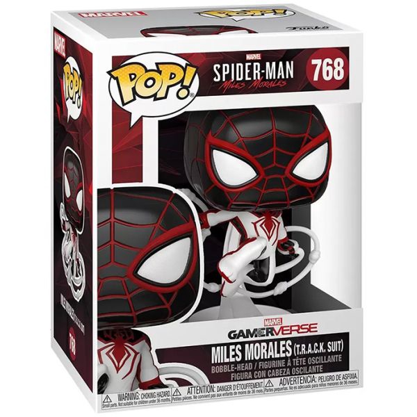 სათამაშო საკოლექციო ფიგურა Funko POP FUN2549951 Bobble Marvel Games Miles Morales 50153