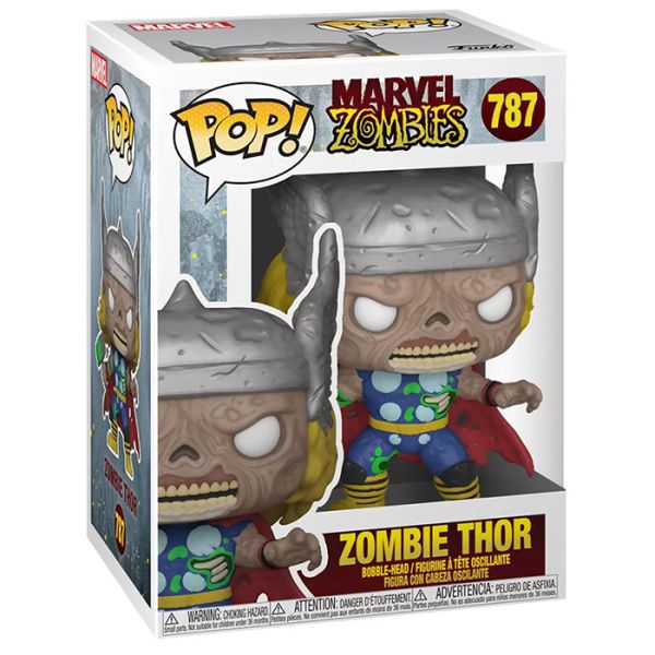 სათამაშო საკოლექციო ფიგურა Funko POP FUN2549955 Bobble Marvel Zombies Thor 49127