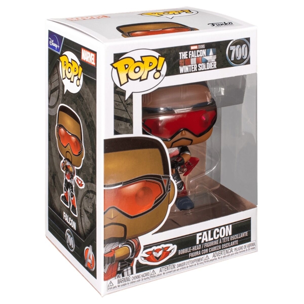 სათამაშო საკოლექციო ფიგურა Funko POP FUN25491036 Bobble Marvel The Falcon and Winter Soldier Falcon 51624