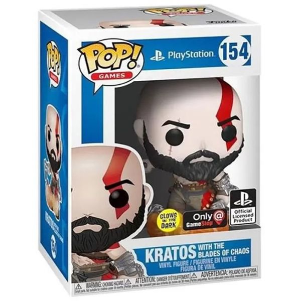 სათამაშო საკოლექციო ფიგურა Funko POP FUN2549829 48 God Of War Kratos W/Blades 36392