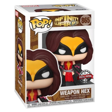 სათამაშო საკოლექციო ფიგურა Funko POP FUN25491101 Avengers Infinity Warps Weapon Hex 4622