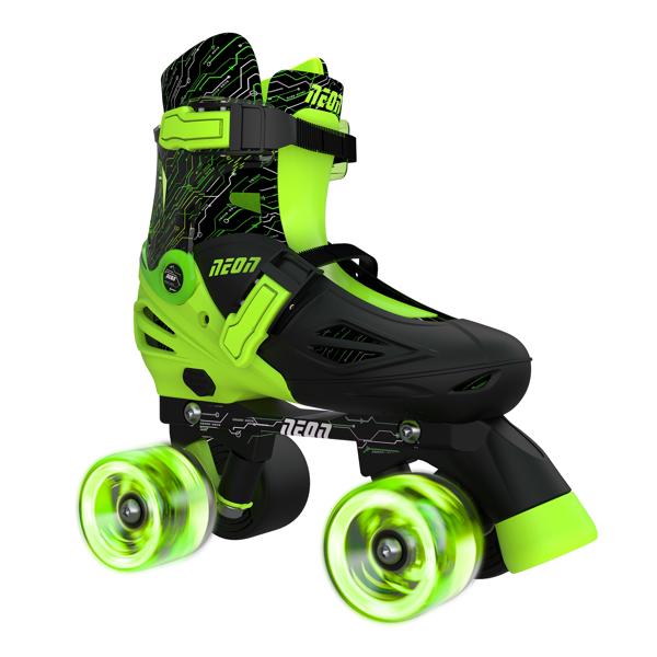 როლიკები Neon NT09G4 Combo Skates 2-in-1 (Size 30-33) Green 