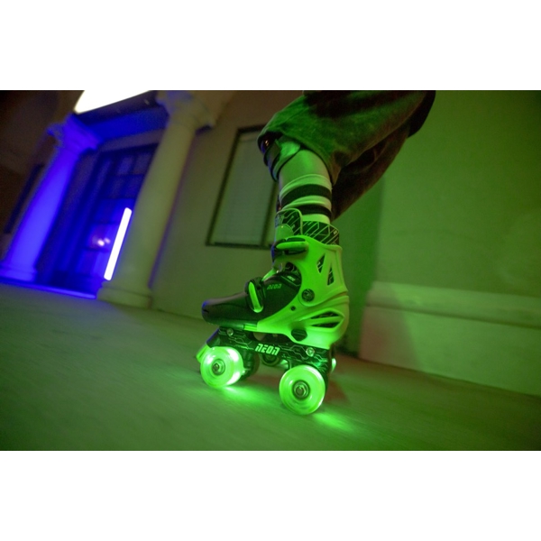 როლიკები Neon NT09G4 Combo Skates 2-in-1 (Size 30-33) Green 