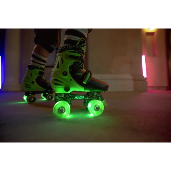 როლიკები Neon NT09G4 Combo Skates 2-in-1 (Size 30-33) Green 