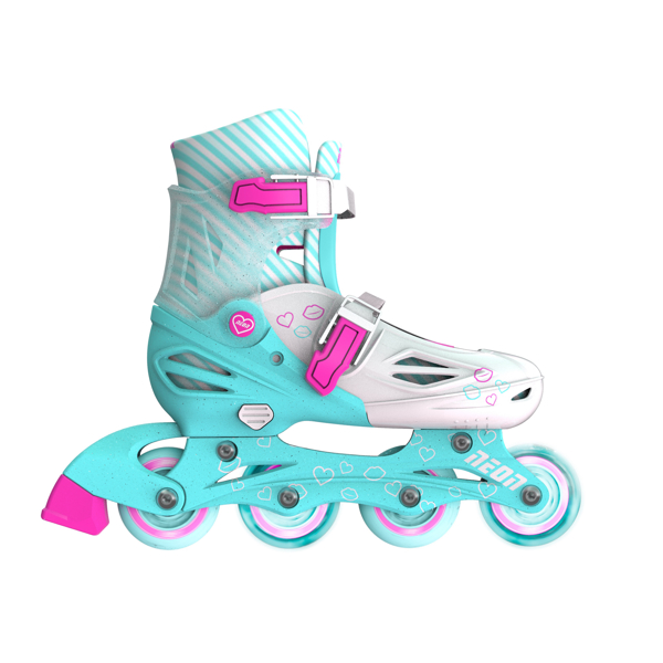 Neon NT09T4 Combo Skates 2-in-1 (Size 30-33) Teal Pink